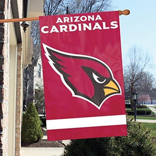 Animal Animal Arizona Cardinals Applique Applique רקום דגל באנר NFL Inc.