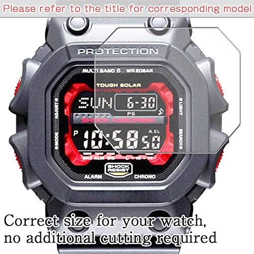 סרט מגן מסך Puccy 3 Pack, התואם ל- Casio MTP-1233D-7A MTP1233D סדרה TPU Guard for Smart Watch Smartwatch