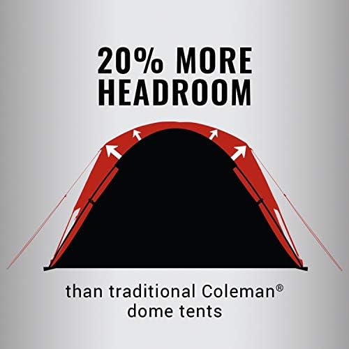 אוהל קמפינג של קולמן סקידום עם טכנולוגיית חדר חשוך