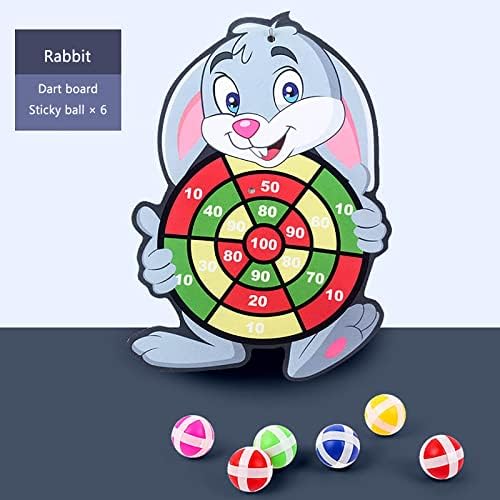 Likthione Fitness Ball Cartoon Cartoon Cartoon Dike Target Ball Cup Sucts Darts מכוון למסיבת משחקי משחק אינטראקטיביים