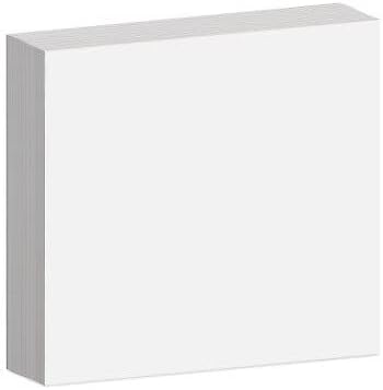 נייר עבה של קרטון לבן-12 על 12 אינץ ' ריק משקל כבד 110 ליברות כיסוי כרטיס-100 מארז