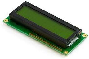 OLATUS LCD 16x2 צהוב/ירוק תאורה אלפנומרית תצוגה עבור 8051, AVR, Arduino, Raspberry Pi, PIC, ARM