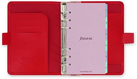 2019 Filofax 17-022536 מארגן אישי Saffiano, Zip Compact, Aqua