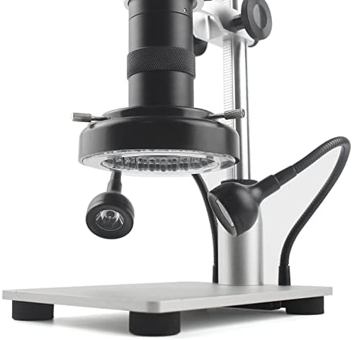 אביזרי מיקרוסקופ למבוגרים ילדים 1080 מצלמה מיקרוסקופ וידאו דיגיטלית אלקטרונית, אור עדשת זום פי 130