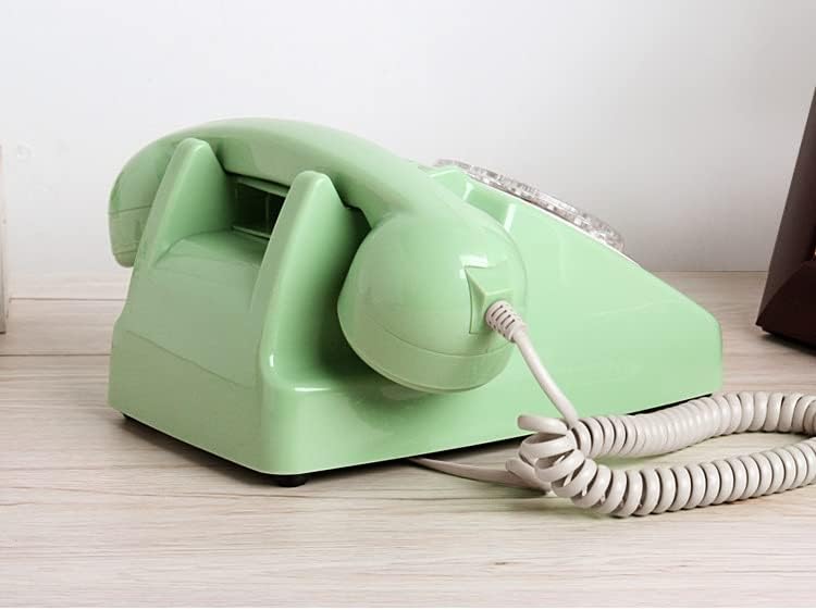 טלפונים כבלים של Lhllhl קלאסי חיוג קלאסי טלפונים משרדים ביתי משנות השלושים של המאה העשרים טלפונים וינטג 'עתיקים