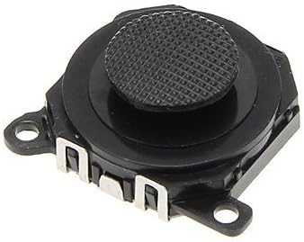 החלפת חלקי אנלוגי 3 כפתור מקל מקל ג ' ויסטיק נדנדה עם כובע עבור סוני 1000 1001-שחור