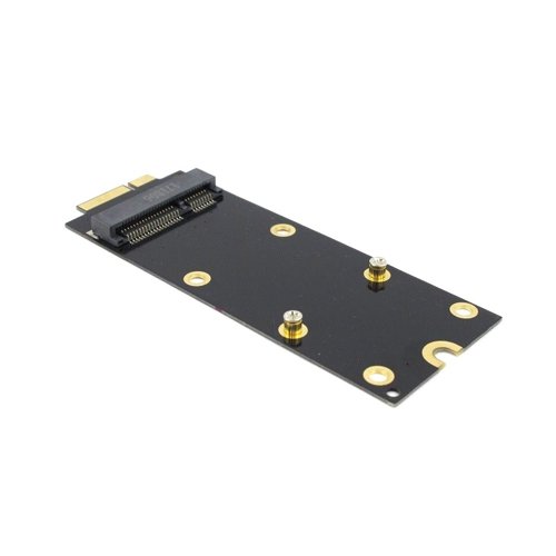 7+17 PIN MSATA SSD לכרטיס מתאם SATA עבור MacBook 2012 Pro MC976 A1425 A1398