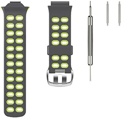 Tioyw silicone שעון רצועות החלפת רצועות עבור Garmin Forerunner 310XT 310 XT Smart Watch Band