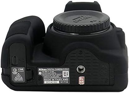 ד3500 סיליקון כיסוי, טויונג מגן דיור מקרה מצלמה סיליקון כיסוי עור עבור ניקון ד3500 מצלמה, שחור