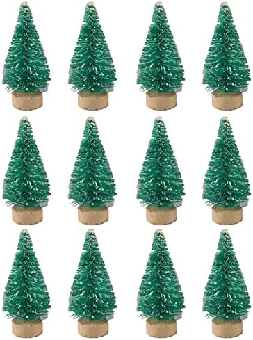 1 תיק עץ חג המולד קישוט עץ ריאליסטי למראה מלא חיים מלאי דהייה לא דהיית עץ חג מולד מלאכותי מקסים עם בסיס עץ
