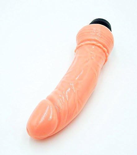 Sextoys. עור רוטט ג'לי דונג רב -מהירות דילדו ויברטור 8 אינץ '.