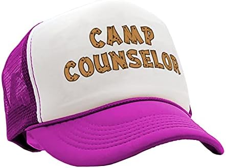 את גוזלר-מחנה יועץ-טבע במדבר מדריך תיירות-בציר רטרו סגנון נהג משאית כובע כובע