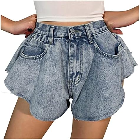 בתוספת גודל פשתן לנשים מכנסיים נשים מוצק אופנה כפתור סקסי רופף מותניים גבוהה מקרית מכנסיים רגל ג