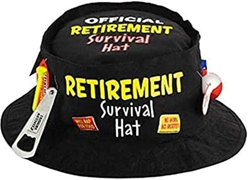 כובע הישרדות פרישה רשמי / שחור / 1 יחידה.
