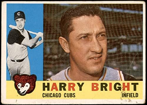 1960 Topps 277 Harry Bright Chicago Cubs Cubs Cubs