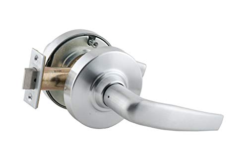 SCHLAGE מסחרי ND53RDTLR625 ND סדרה כיתה 1 מנעול גלילי, פונקציית כניסה פונה/כפתור כפתור, עיצוב מנוף צינורי,