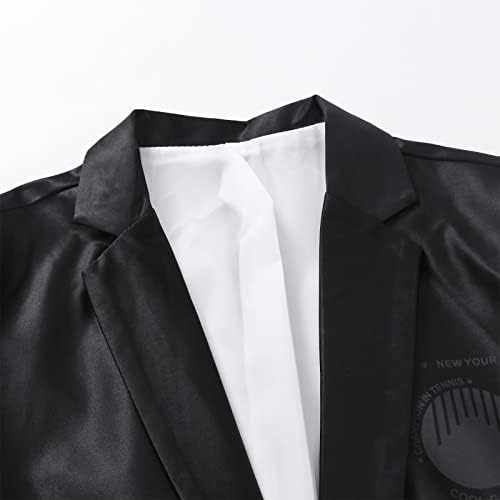 ז'קט חליפת התאמה דקה של גברים מזדמנים 1 כפתור 1 כפתור דיילי בלייזר אישיות מנוגדת צבעים מעיל ספורט עסקי