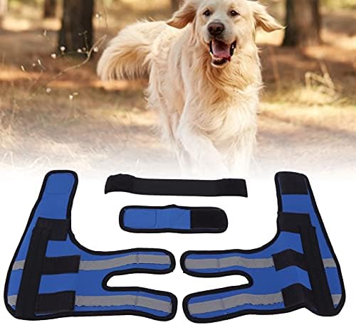 גלוגלו 1 זוגות כלב קדמי רגל פלטה, רעיוני כלב כתף סד קדמי רגל סד כלבים מרפק מגן עבור ברצועות פציעות נקעים
