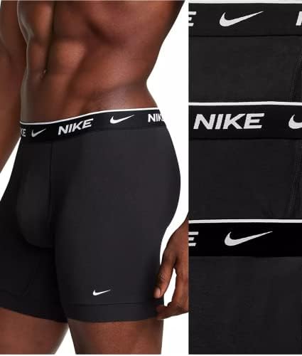 Nike Men's Dri-Fit Flex Micro Micro Boxer Boxer תקצירים 3 חבילה