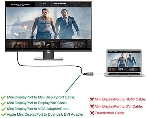 USBCELE USB-C ל- MINI DisplayPort מתאם, USB סוג C ל- MINI יציאת תצוגה 4K מתאם כבלים עבור MacBook