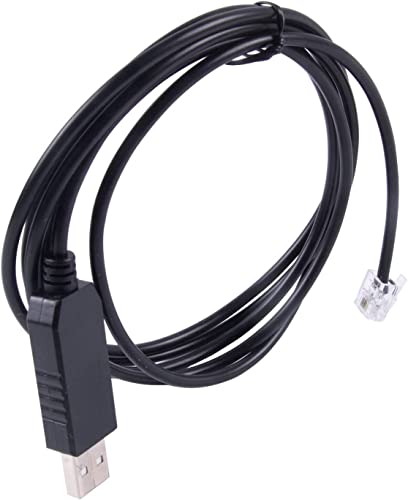 Hiquay USB RS232 ל- RJ11 4P4C קו ניפוי קו GTHD פרמטר קו הגדרת C7 מחובר לכבל תצורת מחשב