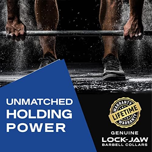 Lock -Jaw Pro 2 צווארון משקולת - מהדק משקל שחרור מהיר
