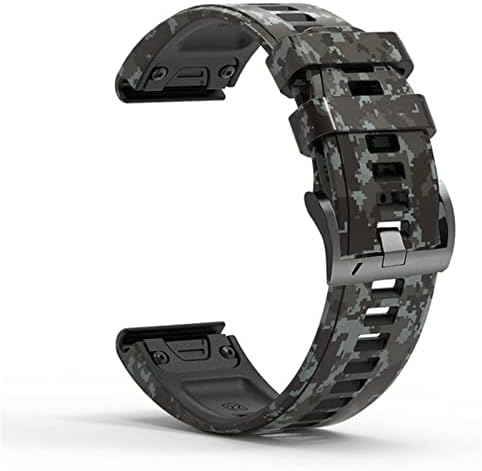 Ndjqy 26 22 ממ רצועת שעון עבור Garmin fenix 6x 6 6s Pro 5s Plus 935 3 HR צפה מהיר שחרור מהיר של Silicone