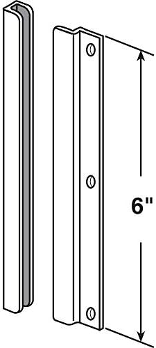 Prime-Line MP9511 Latch Shuting In-Swinging, 6 אינץ ', פלדה אפורה,