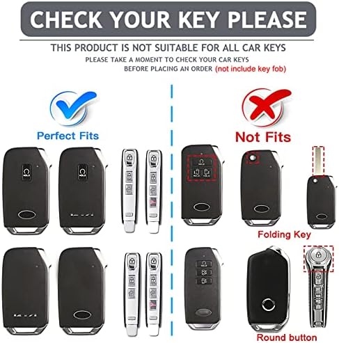 עבור כיסוי FOB Kia Key עם מחזיק מפתחות עור, מארז מפתח הגנה מפני TPU רך עבור KIA CEED FORTE CERATO NIRO