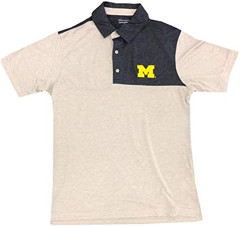 Sportzzone NCAA לגברים של יום שדה בלוק חולצת פולו קלה