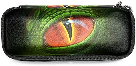עין דיגיטלי ריאליסטי של דרקון דרקון ירוק.