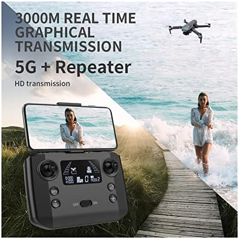 Megavm GPS Drone 4K Professional 8K HD EIS מצלמה 3 צירים GIMBAL מנוע ללא מברשת RC מרחק Quadcopter