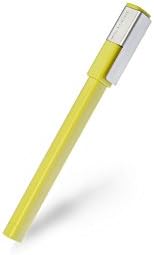 עט רולר קלאסי של Moleskine, Barll צהוב חציר, דיו שחור נקודה משובחת