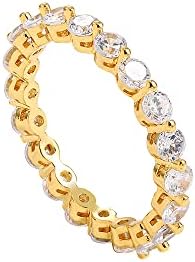 לב אבן דק טבעות לנשים זהב אצבע טבעת נצח הבטחת אירוסין נישואים תכשיטים-65236