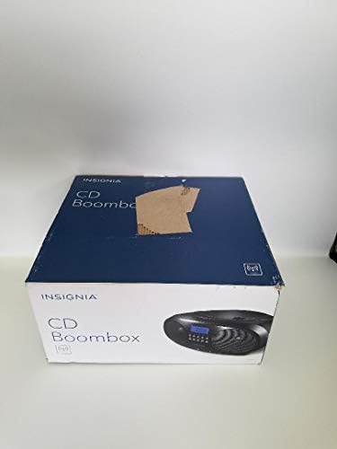 Insignia - CD Boombox עם מקלט AM/FM - שחור