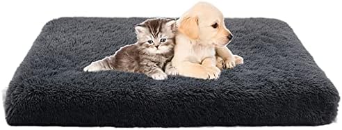 מיטת כלבים של SJVMNZL, מיטת מחמד רכה רכה רכה, רכה, כרית מלונה של מיטת מחמד, מיטת כלבים רטיפה