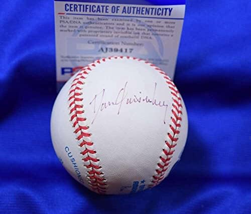 DAN Quisenberry PSA DNA COA Autograpth League Americam American Oal חתום בייסבול - כדורי חתימה