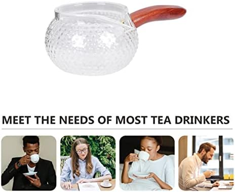טקס מדידה ML DAO כוסות תה כוסות תוכנות שתייה מכולה בית קומקום לאטה: אביזר עץ גבוה קפה קונג קל