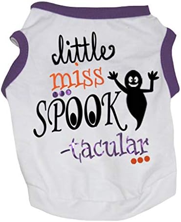 Petitebella Little Miss Spook Tacular Shirl Shirl Shirt בגדי כלבים