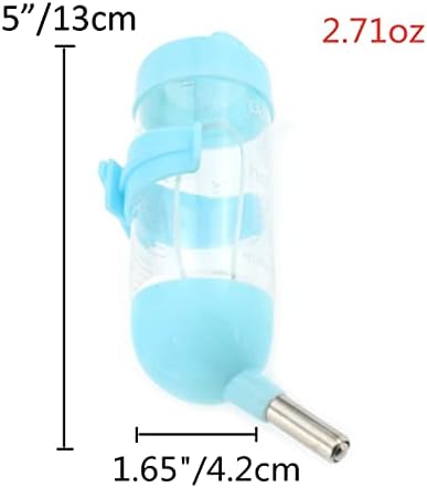 3 ב 1 אוגר תליית מים בקבוק לחיות מחמד מתקן אוטומטי עם בסיס עבור גמד אוגר עכבר עכברוש קיפוד