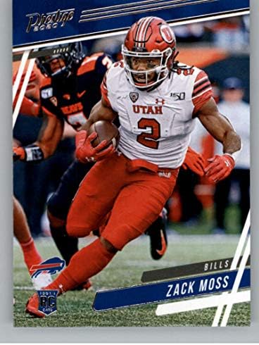 2020 Panini Prestige 300 Zack Moss RC Rookie Buffalo Bills כרטיס מסחר בכדורגל