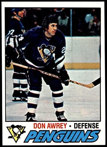 1977 Topps 137 Don Awrey Rangers-Hockey NM Rangers-Hocky