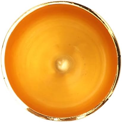 סרסור כוס, זהב גביע מלוטש 4 אינץ גבוהה רטרו סגנון בשימוש נרחב מעודן צבעים אבץ סגסוגת עבור אירועים