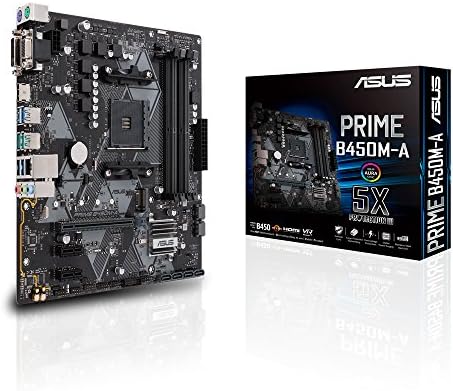 Asus Prime AMD B450M-A Micro ATX DDR4-SDRAM