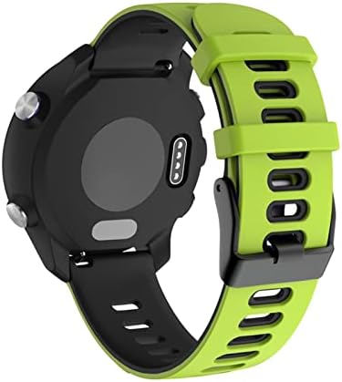 Bedcy Silicone Watchband for Garmin Forerunner 245 245m 645 צעד צמיד רצועת צמיד עבור Garmin vivoactive 3 Watchband