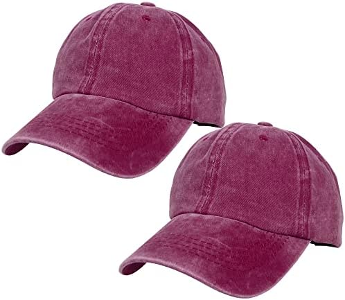 2 חבילה בייסבול כובע נשים גברים אבא כובע
