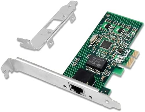 כרטיס רשת XZSNet Gigabit עם Intel 82574L ChIP, 1GB PCI-E NIC השווה ל- Intel Expi9301CT, יחיד RJ45 PCI