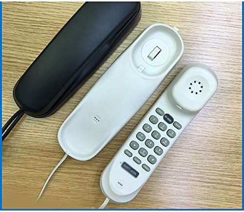 טלפון רטרו רכוב טלפון, מספר אחסון מזהה מתקשר משרד בית קבוע קווי, אין סוללה רב-צבעית אופציונלית