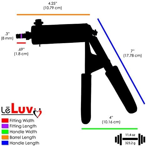 LELUV רוטט אולטימה שיפור זכר משאבת ואקום צרור כחול עם מד ואקום גומי ו -4 גדלים של טבעות היצרות 9X 2.875 אינץ 'צילינדר