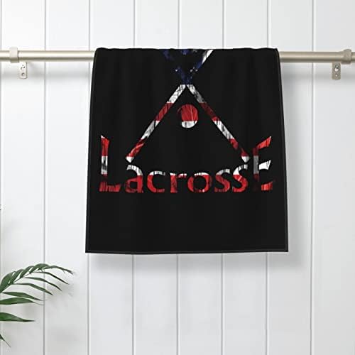 מגבת דגל אמריקאית של ליקרוס וינטג '27.5x16 אינץ